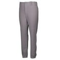 thumbnail image 1 of Adult Polyester Double Knit Baseball Pant, Grey - Large, 1 of 1