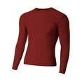thumbnail image 1 of Adult Polyester Spandex Long Sleeve Compression T-Shirt, 1 of 1