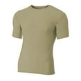 thumbnail image 1 of Adult Polyester Spandex Short Sleeve Compression T-Shirt, 1 of 1