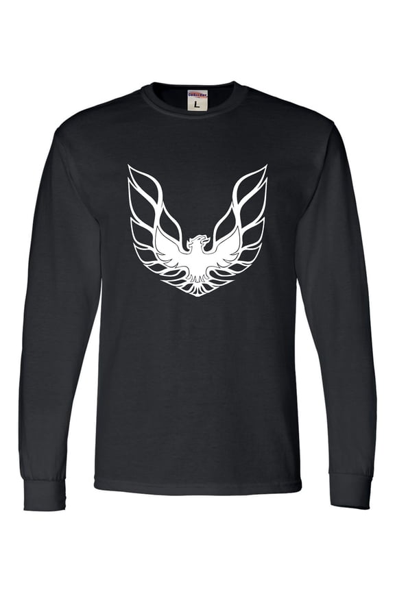 Adult Pontiac Firebird Logo GTA Trans-Am Retro Long Sleeve T-Shirt