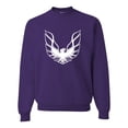 thumbnail image 1 of Adult Pontiac Firebird Logo GTA Trans-Am Retro Sweatshirt Crewneck, 1 of 1