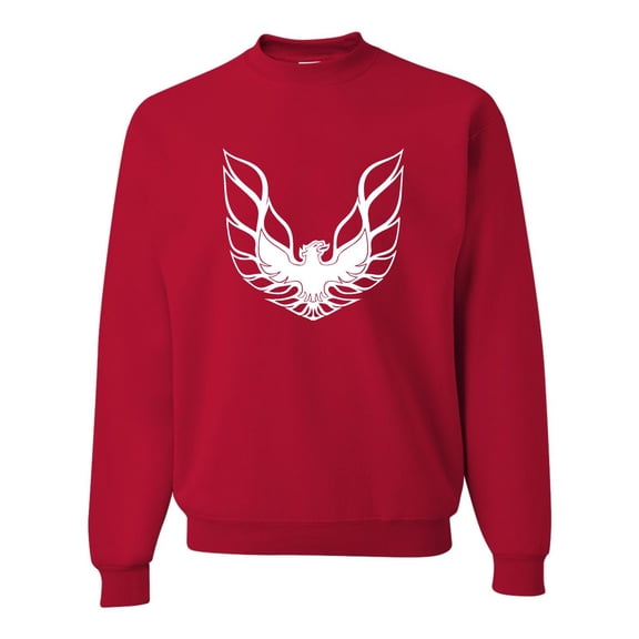 Adult Pontiac Firebird Logo GTA Trans-Am Retro Sweatshirt Crewneck