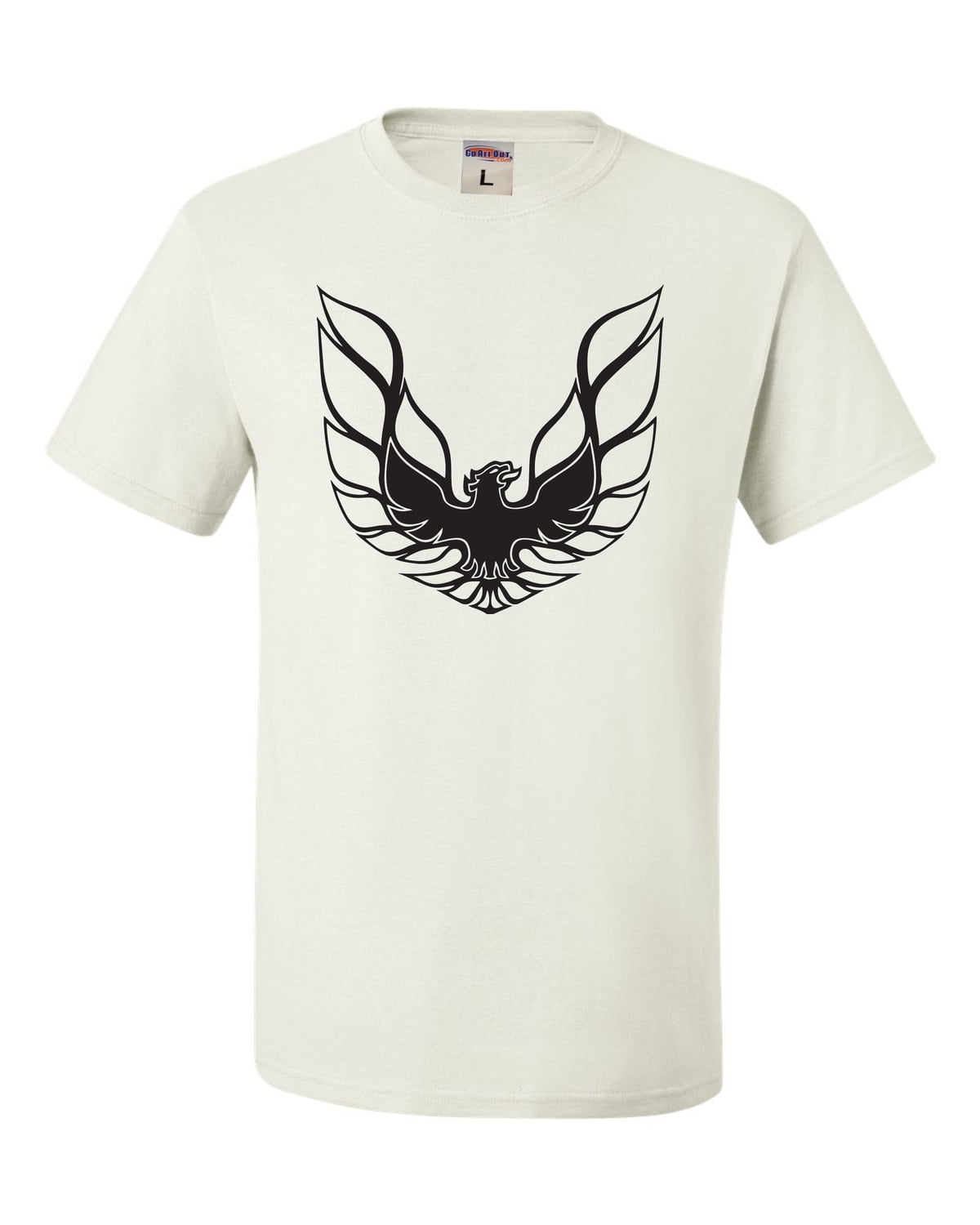 Pontiac Firebird Pure Cotton Graphic T-Shirt In Ecru - Foto 9