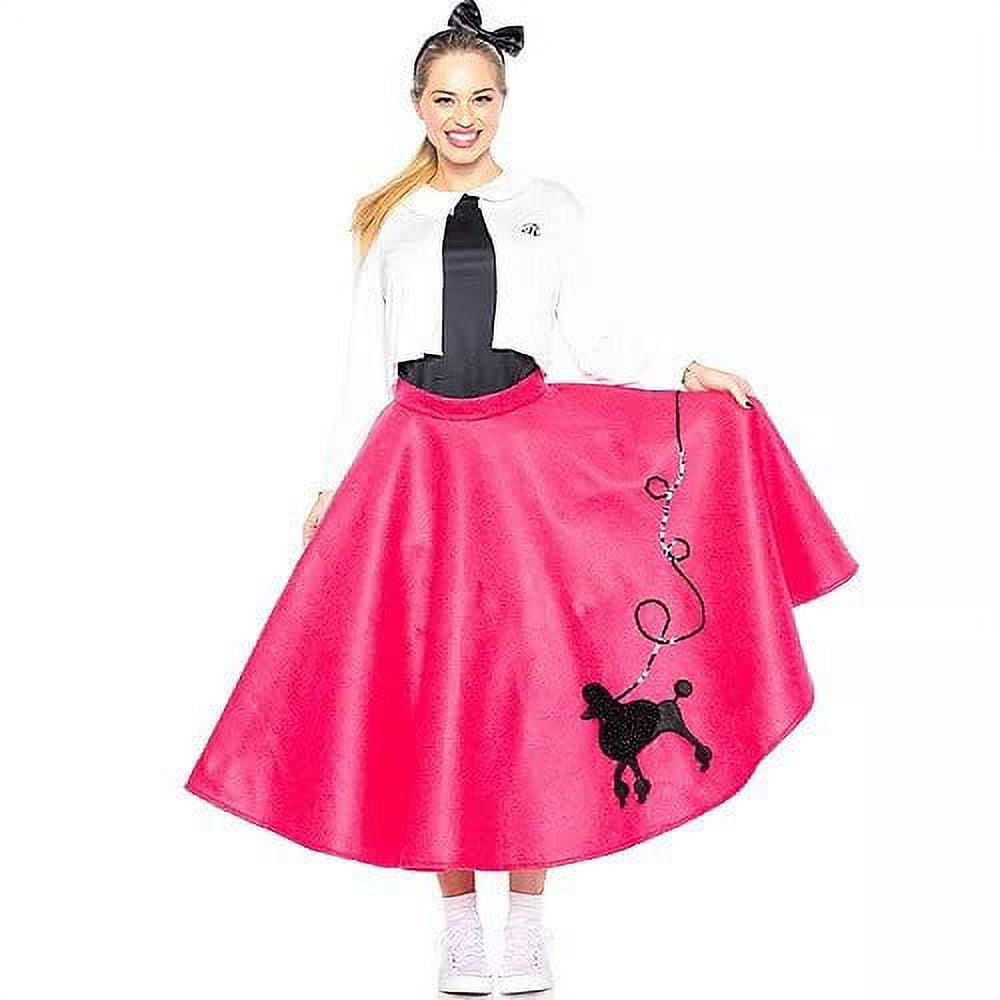 Adult Poodle Skirt 50s Costume S