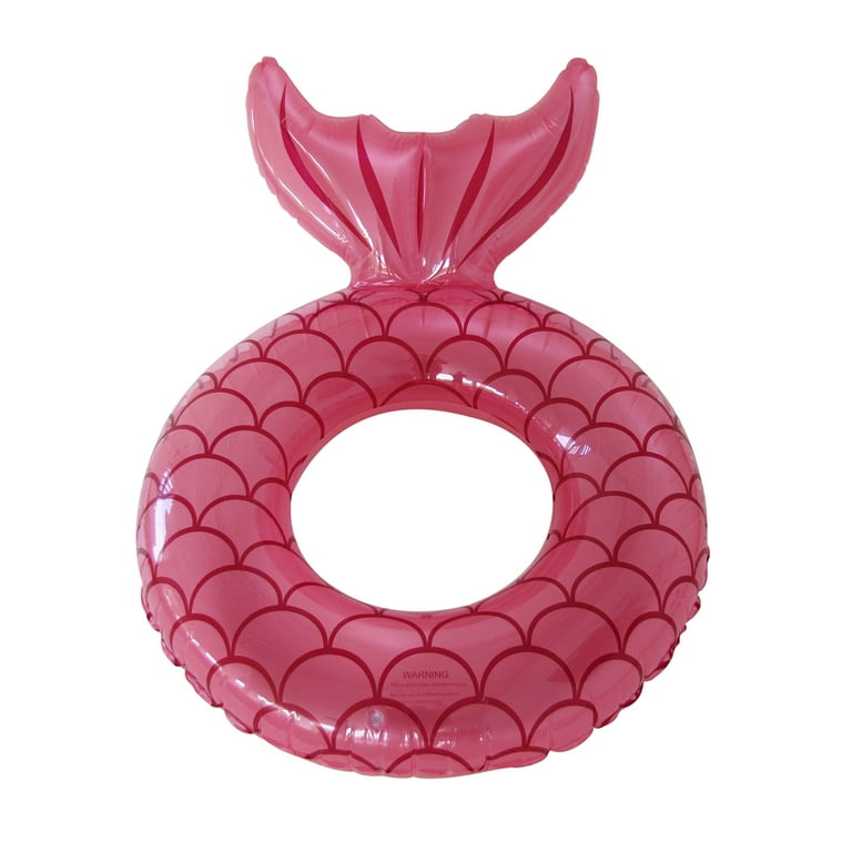 Inflatable Pink Mermaid Tail Adult Float Water Party Floats Swimming Pool Toys Inflatable Pink Mermaid Tail Adult Float Water Party Floats Swimming Pool Toys
