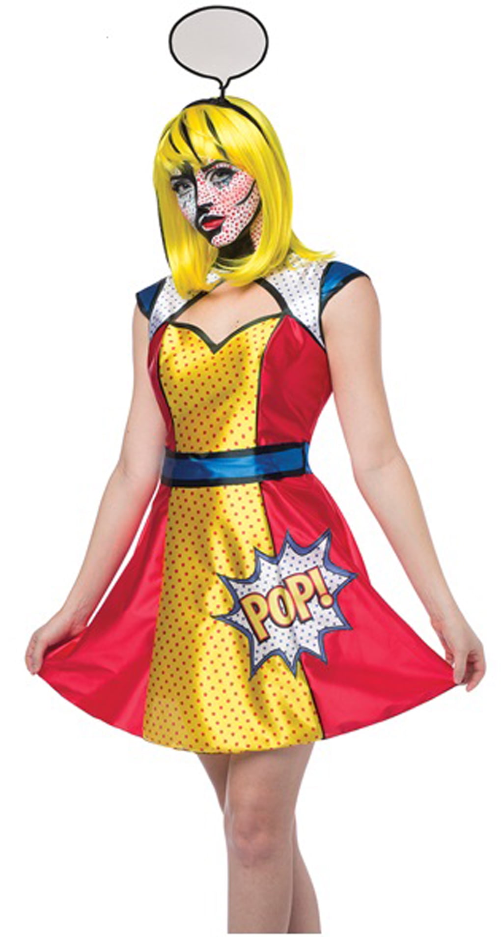 Pop Art Dress Adult Pop Art Dress Adult