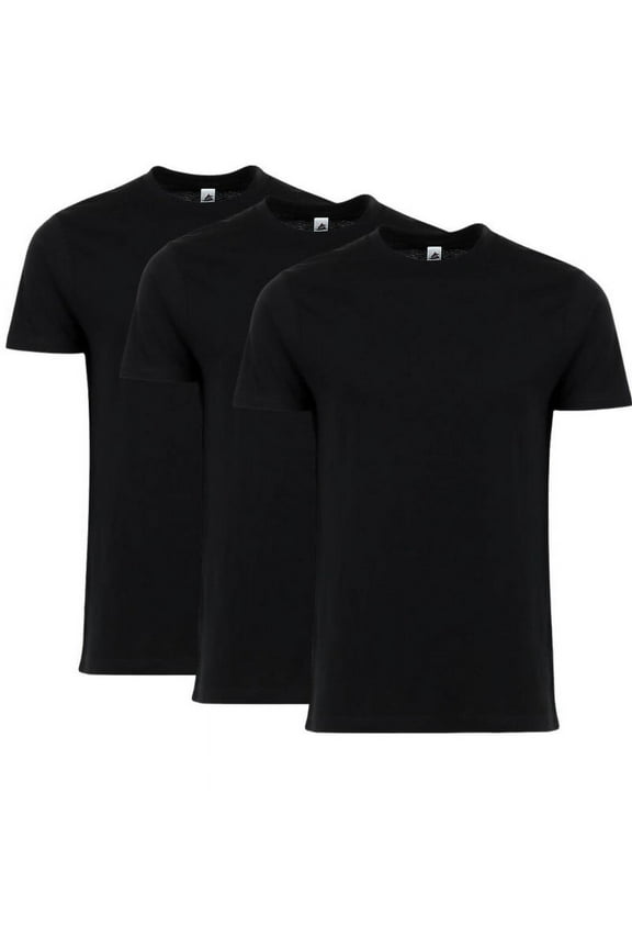 Adult Premium HW Short Sleeve TEE - Pack Of 3, Black - M
