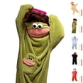 thumbnail image 1 of Adult Premium Plush Fleece Onesie Funny Animal Design Comfortable Loungewear Add Shoes And 2PC Comb (Comb Color Random) Orange S, 1 of 5