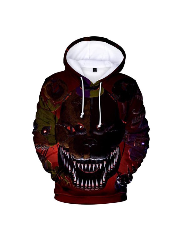 Adult Printed Hoodies Unisex Sweatshirt Jacket Coat Clothes Pullover Hoodie Top
