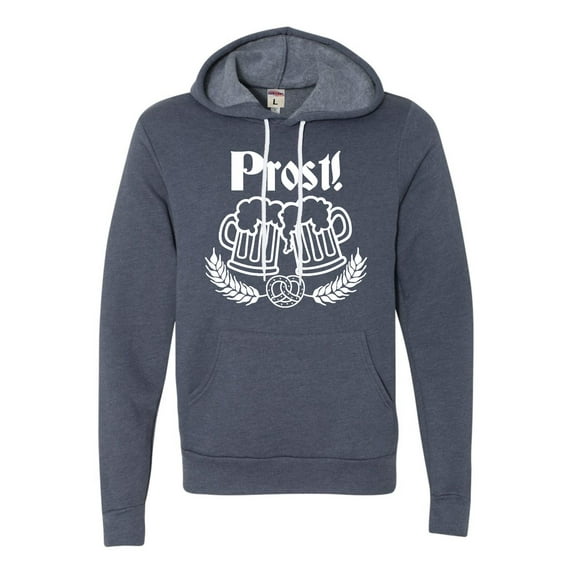 Adult Prost! Oktoberfest German Cheers Deluxe Super Soft Sweatshirt Hoodie
