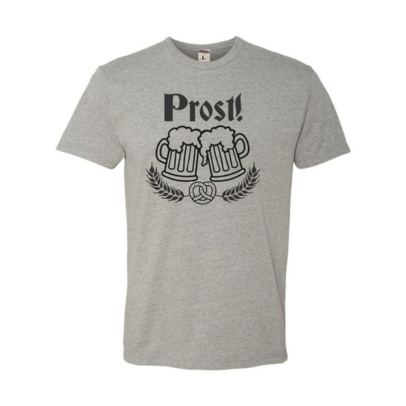 Adult Prost! Oktoberfest German Cheers Deluxe T-Shirt