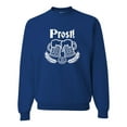 thumbnail image 1 of Adult Prost! Oktoberfest German Cheers Sweatshirt Crewneck, 1 of 1