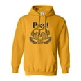 thumbnail image 1 of Adult Prost! Oktoberfest German Cheers Sweatshirt Hoodie, 1 of 1