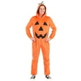 thumbnail image 1 of Adult Pumpkin Costume Jumpsuit, 1 of 9