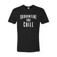 thumbnail image 1 of Adult Quarantine And Chill Deluxe T-Shirt, 1 of 1