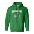 thumbnail image 1 of Adult Quarantine And Chill Sweatshirt Hoodie, 1 of 1