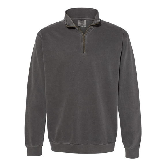 Adult Quarter-Zip Sweatshirt - PEPPER - M