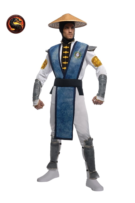 Mortal Kombat Raiden Costume for Adults by Rubies, Men's One Size