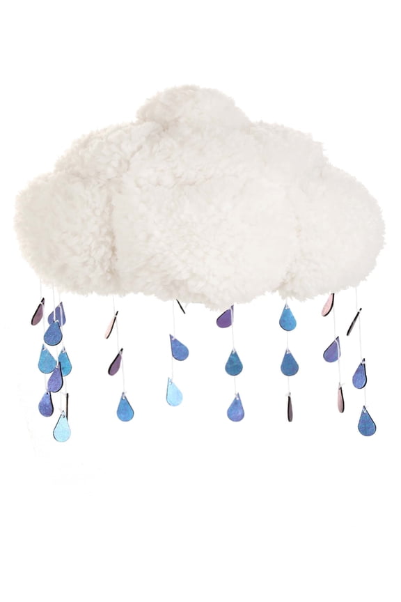 Adult Rain Cloud Plush Hat