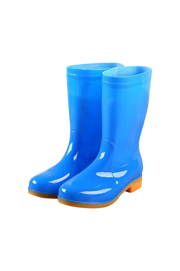 Adult Rain Theme Boots Teenagers EVA Boots Women's Rain Shoes Camping And Hiking