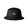 thumbnail image 1 of Adult Rainbow Embroidered Bucket Cap Dad Hat, 1 of 1