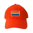 thumbnail image 1 of Adult Rainbow Gay & Lesbian Pride Flag Embroidered Deluxe Dad Hat, 1 of 1
