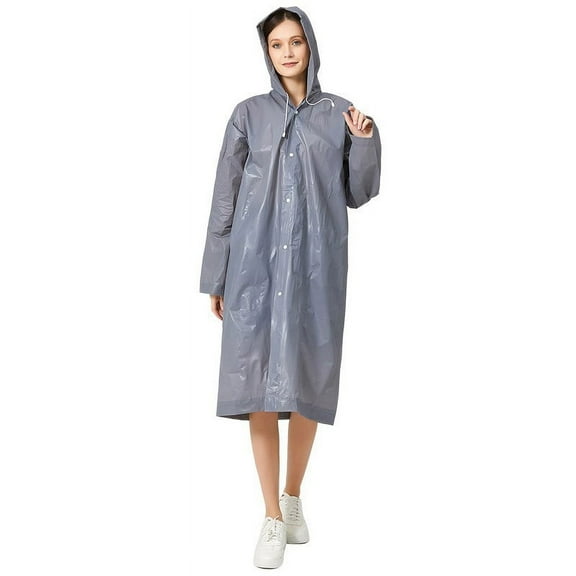 Adult Raincoat Windproof and Waterproof Eva Thickened Whole Body One-piece Raincoat