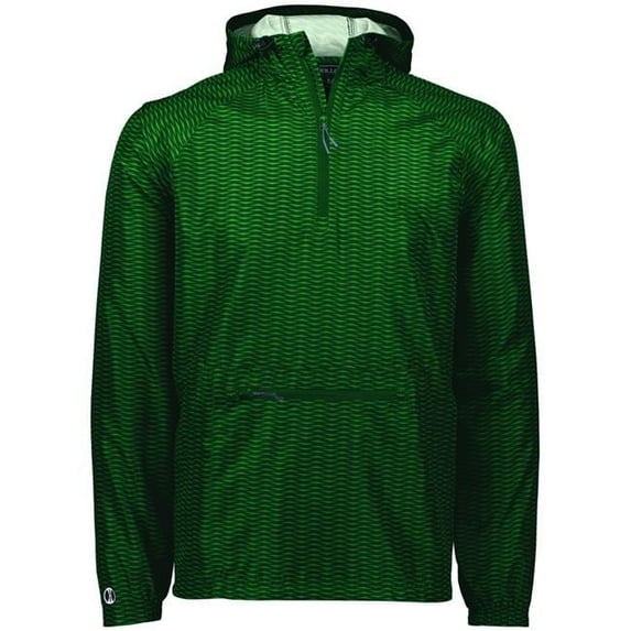 Adult Range Packable Pullover, Forest - 2XL