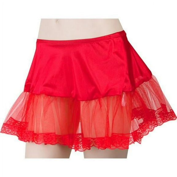 Adult Red Costume Petticoat