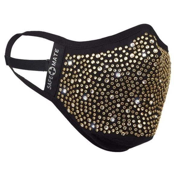 Adult Regular 1 Pack Brilliance Cloth Face Mask Gold