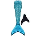 thumbnail image 1 of Adult Reinforced Mermaid Tail For Swimming, Monofin Included, 1 of 6