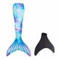 thumbnail image 1 of Adult Reinforced Mermaid Tail For Swimming, Monofin Included, 1 of 6