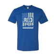 thumbnail image 1 of Adult Remember Everyone Deployed RED Friday Deluxe T-Shirt, 1 of 1