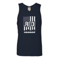 thumbnail image 1 of Adult Remember Everyone Deployed RED Friday Sleeveless Tank Top Cotton T-Shirt, 1 of 1