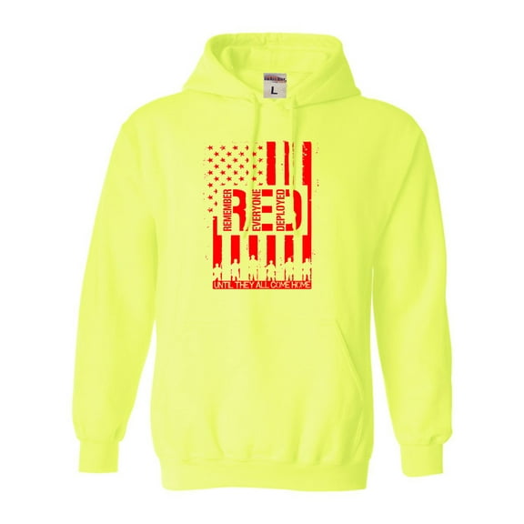 Adult Remember Everyone Deployed RED Friday Sweatshirt Hoodie