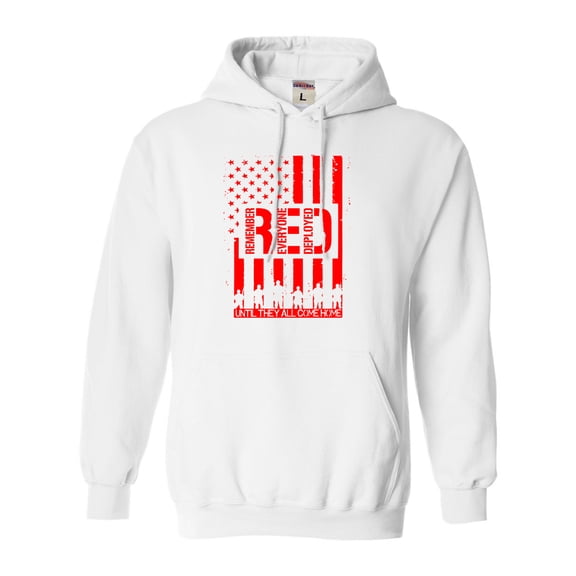 Adult Remember Everyone Deployed RED Friday Sweatshirt Hoodie