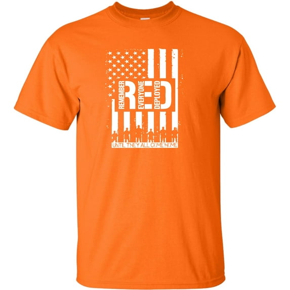 Adult Remember Everyone Deployed RED Friday T-Shirt