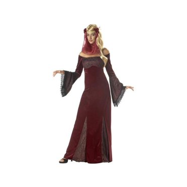 Renaissance Maiden Adult Halloween Costume - Walmart.com