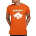 thumbnail image 1 of Adult Respect The Stache Mustache T-Shirt, 1 of 1