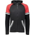 thumbnail image 1 of Adult Retro Grade Jacket, Black & Scarlet - Small, 1 of 1