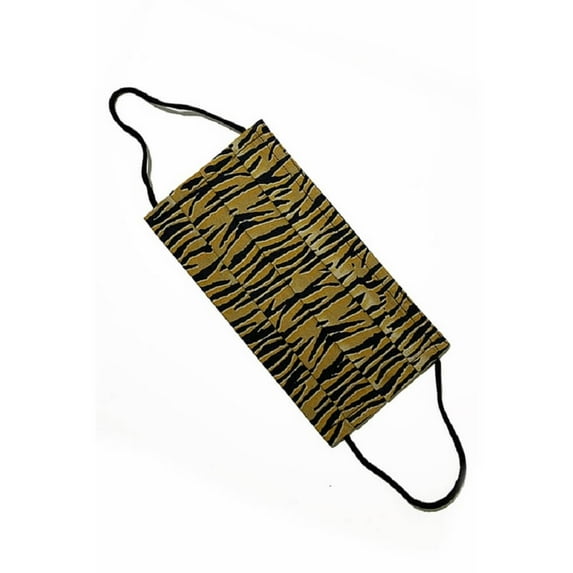 Adult Reusable Triple-Layer Print Cotton Fabric Nose Clip Cloth Face Masks 6 Pieces, NeckTiger