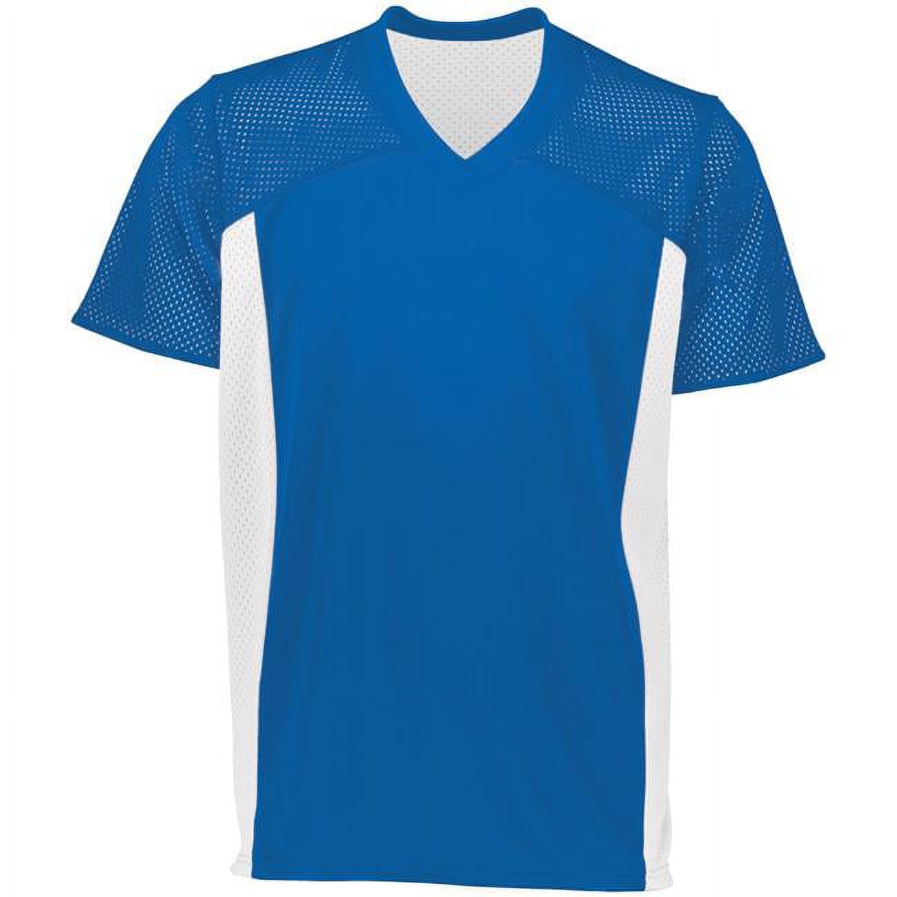 Adult Reversible Flag Football Jersey, Royal & White Extra Large