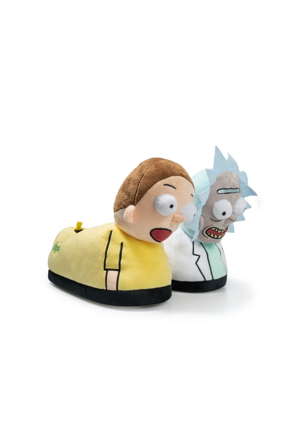 Adult Rick and Morty Plush Slipper