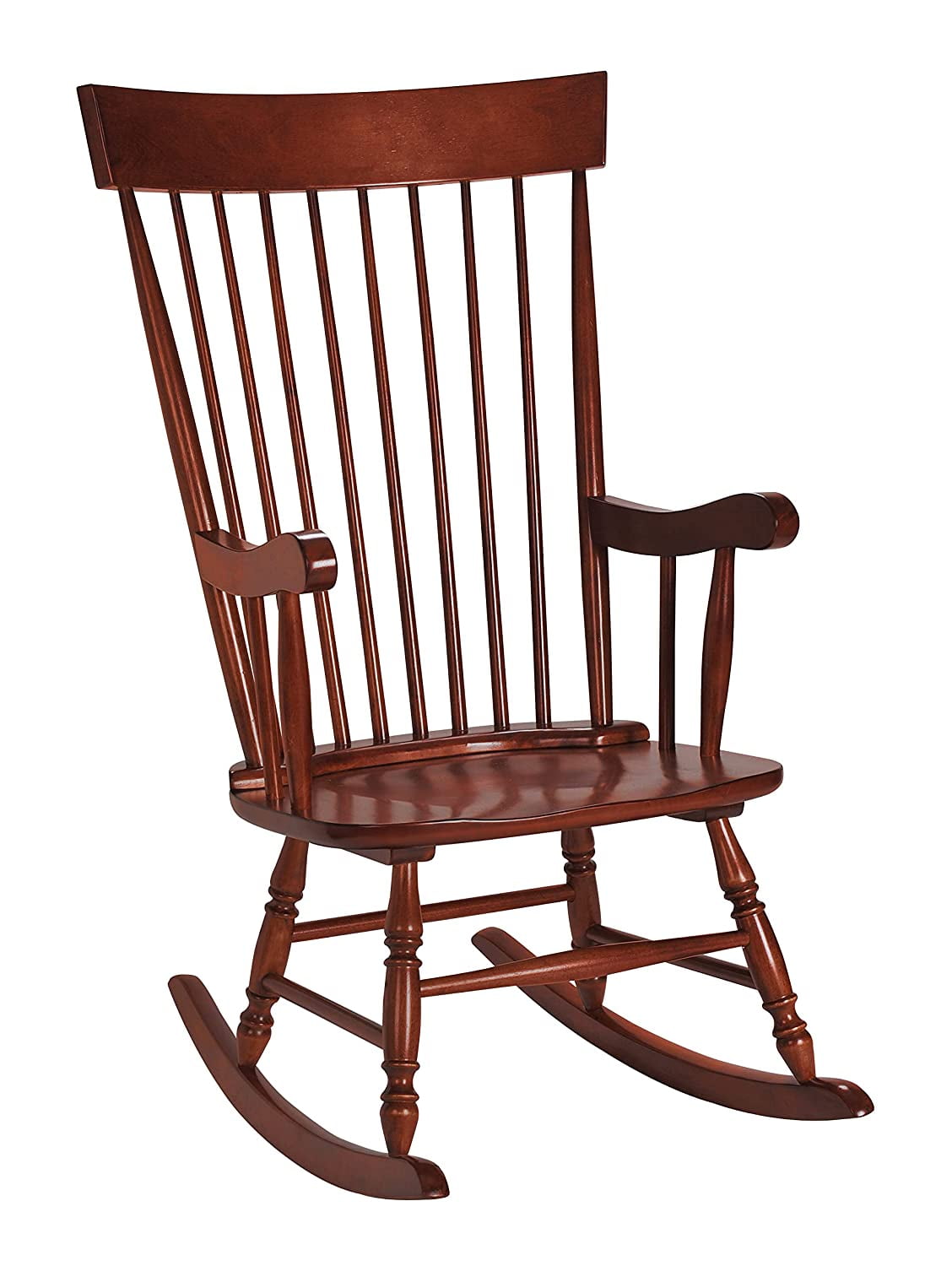 Adult Rocking Chair, Cherry - Walmart.com