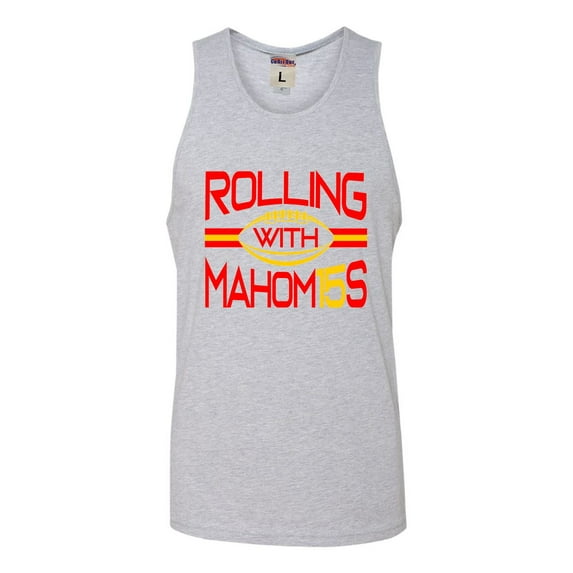 Adult Rolling With Mahom15s Sleeveless Tank Top Cotton T-Shirt