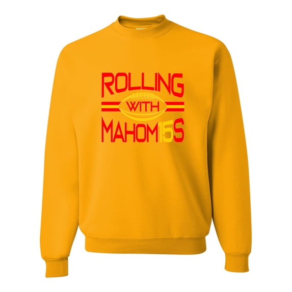 Adult Rolling With Mahom15s Sweatshirt Crewneck
