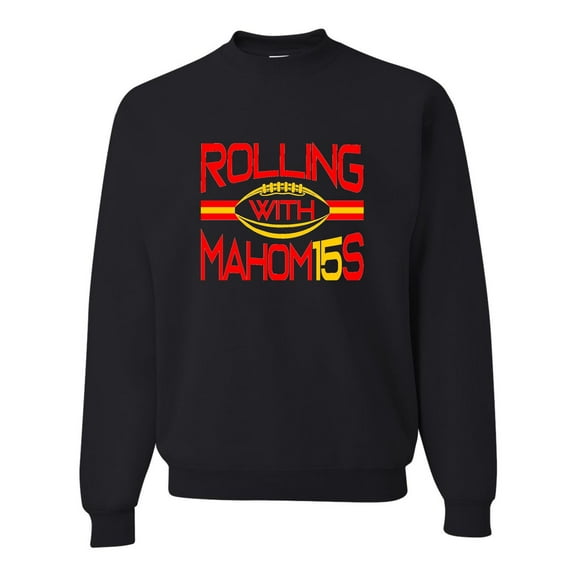 Adult Rolling With Mahom15s Sweatshirt Crewneck