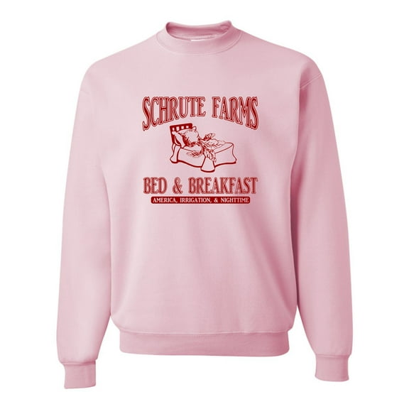 Adult Room Themes Schrute Farms Bed & Breakfast Sweatshirt Crewneck