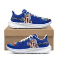 thumbnail image 1 of Adult Runing Shoes Round Toe Mesh Sneakers Congo Flag Design Casual Sport Shoes Congo Walking Footwear Zapatos, 1 of 4