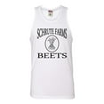thumbnail image 1 of Adult Schrute Farms Beets Sleeveless Tank Top Cotton T-Shirt, 1 of 1